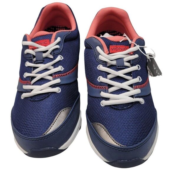 Vionic Womens Size 7 Sneakers Athetic Active New Blue Walking Shoes Running - Picture 11 of 11